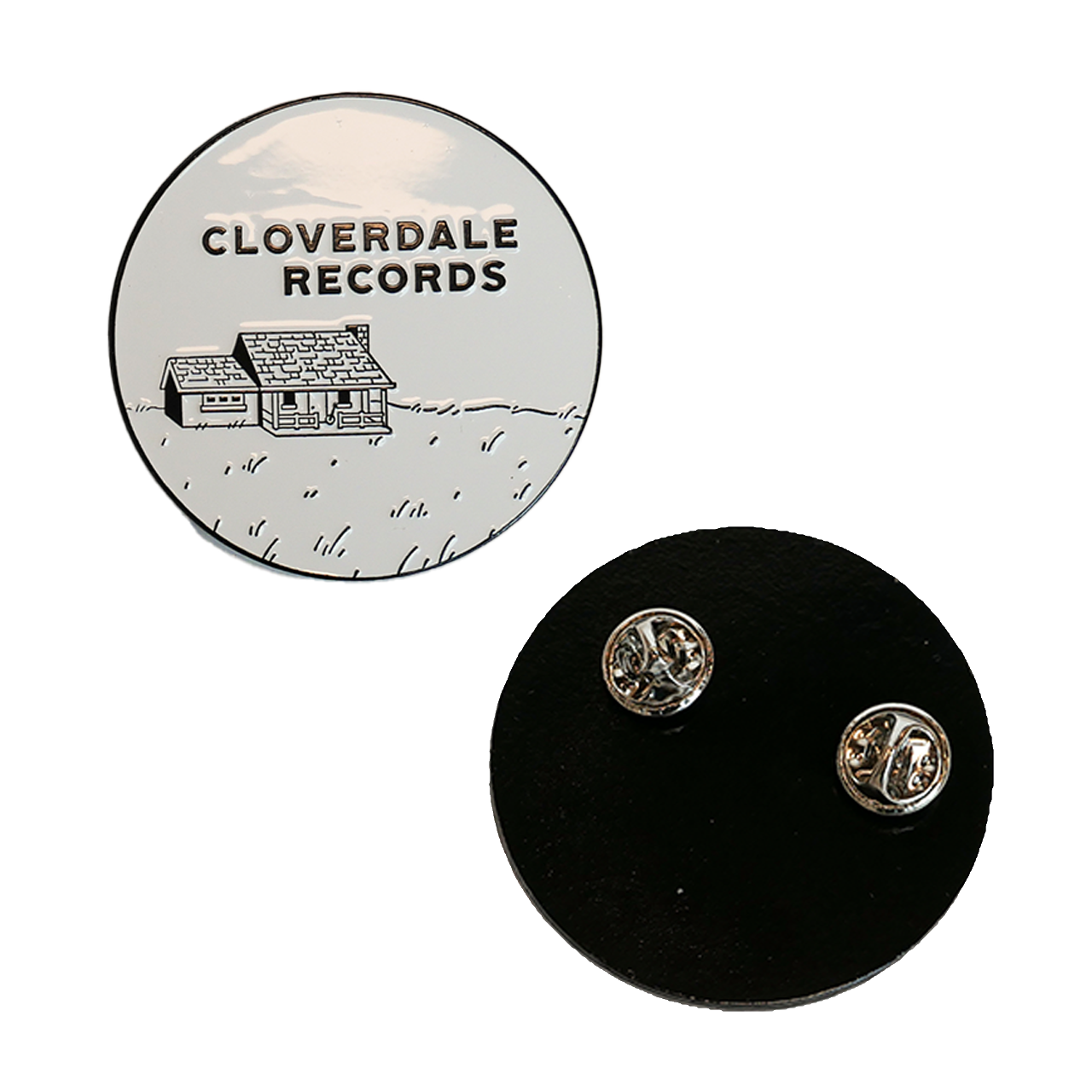 2" Circle Enamel Pin