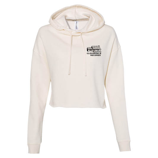 Cloverdale Records Cropped Hoodie